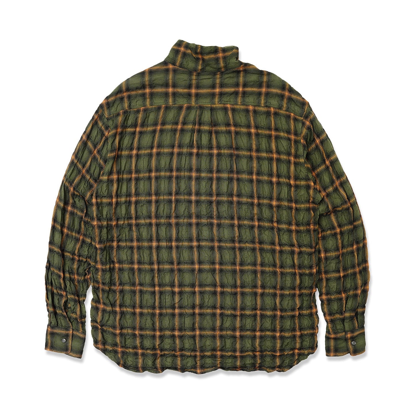 PLAID ZIP SHIRT (GREEN / YELLOW)