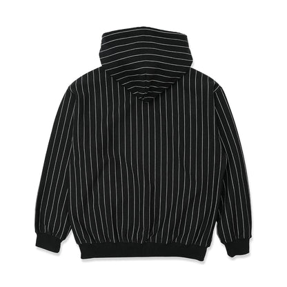 MP BASIC ZIP HOODIE (BLACK STRIPE)