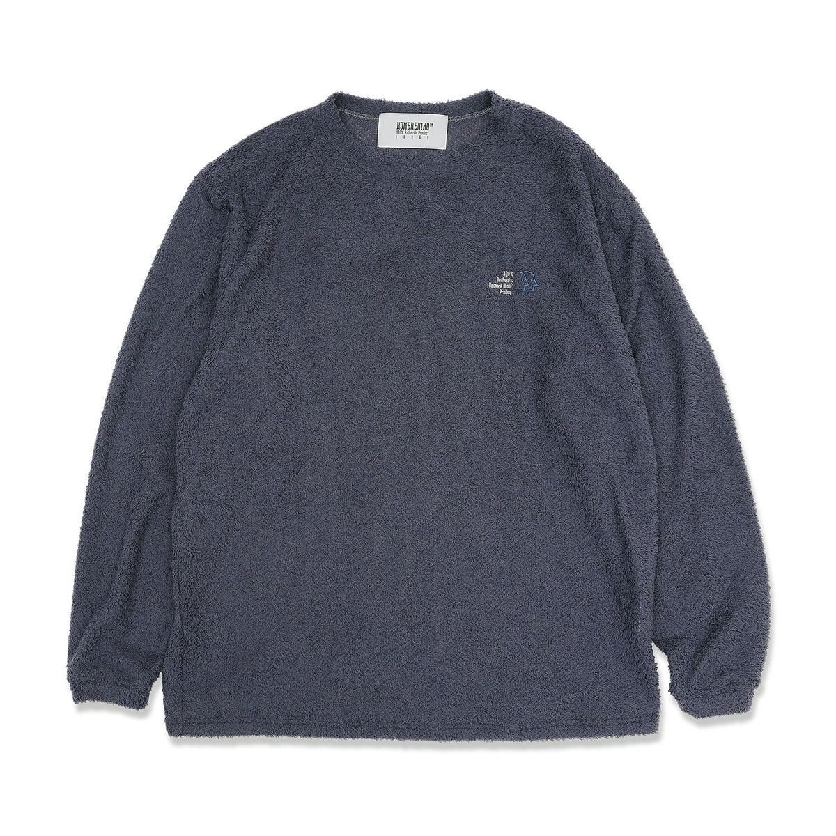 FLEECE L/S TEE (NAVY)