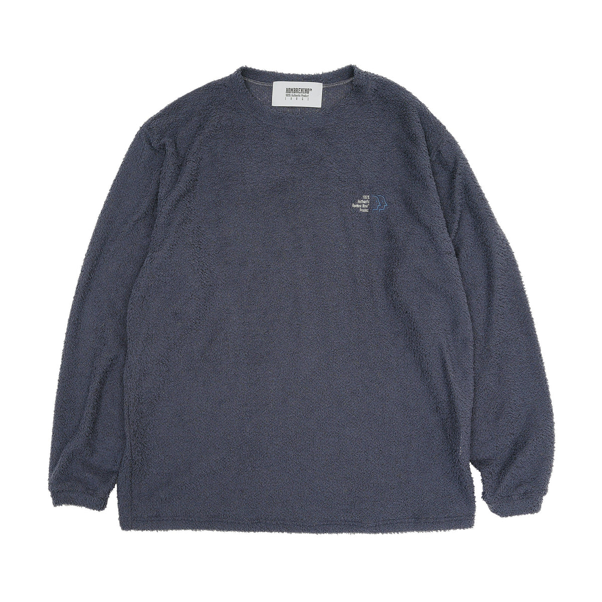 FLEECE L/S TEE (NAVY)