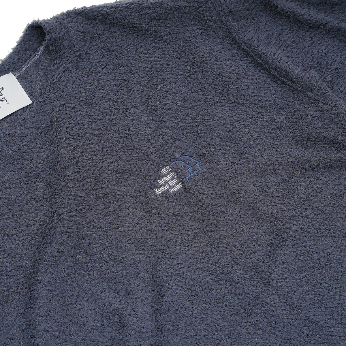 FLEECE L/S TEE (NAVY)