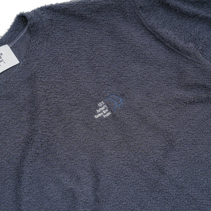 FLEECE L/S TEE (NAVY)