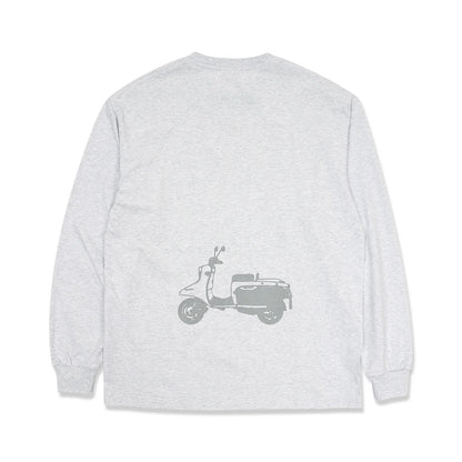 L/S PRINT TEE (PUAKO SHOP)