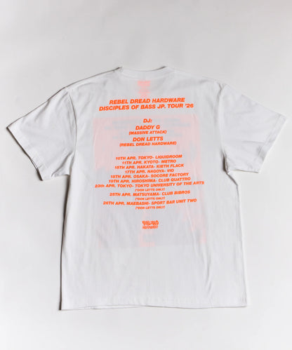 DADDY G + DON LETTS DISCIPLES OF BASS TOUR TEE version.2