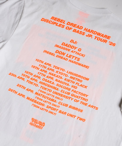 DADDY G + DON LETTS DISCIPLES OF BASS TOUR TEE version.2