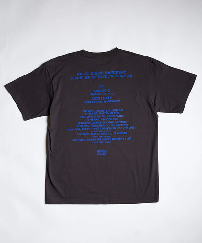 DADDY G x DON LETTS DISCIPLES OF BASS TOUR TEE version.1