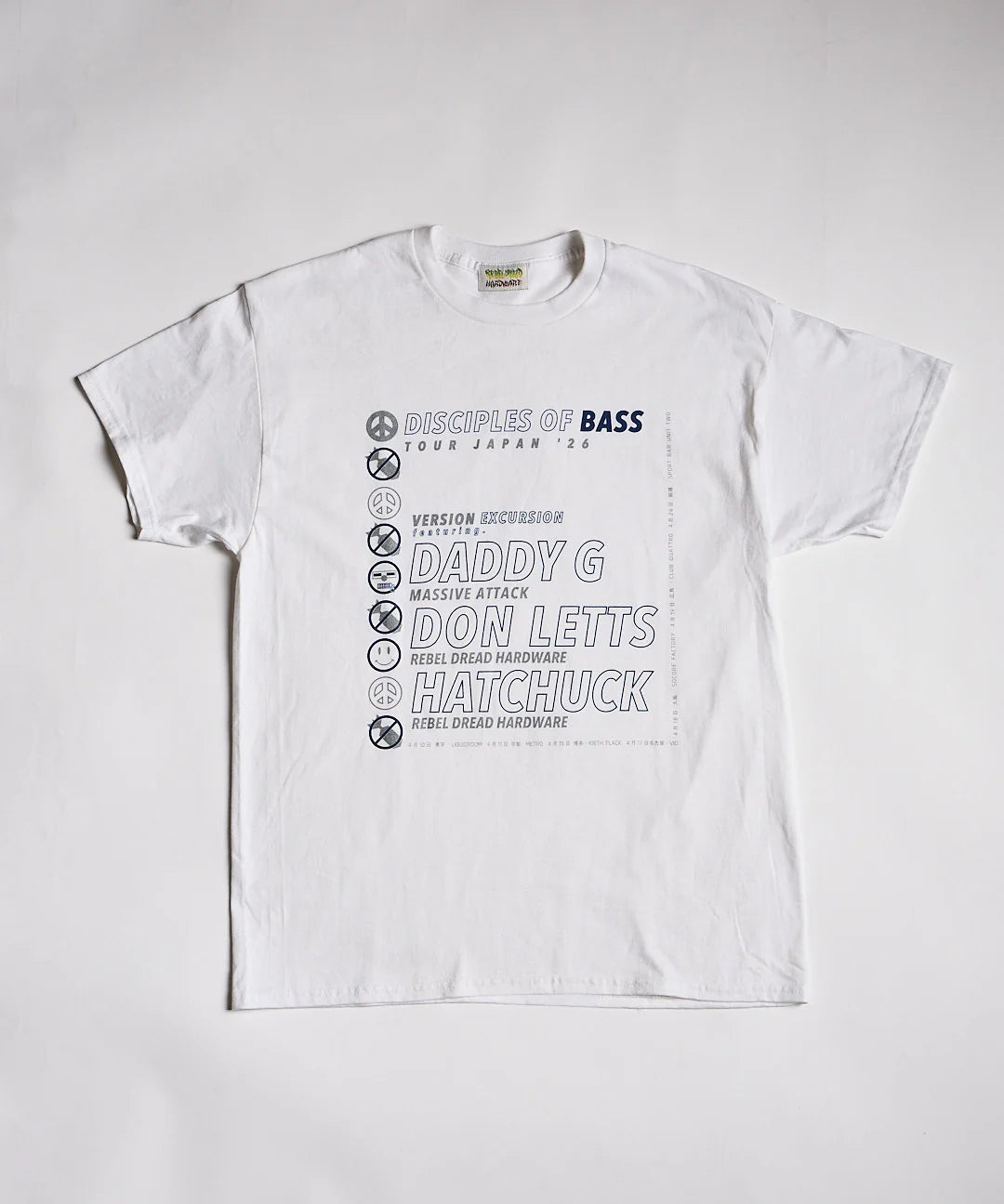 DADDY G x DON LETTS SOUNDMAN CREW (ANTI WAR)TEE