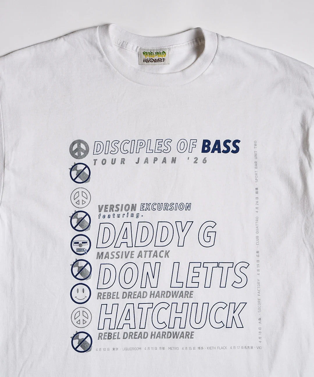 DADDY G x DON LETTS SOUNDMAN CREW (ANTI WAR)TEE