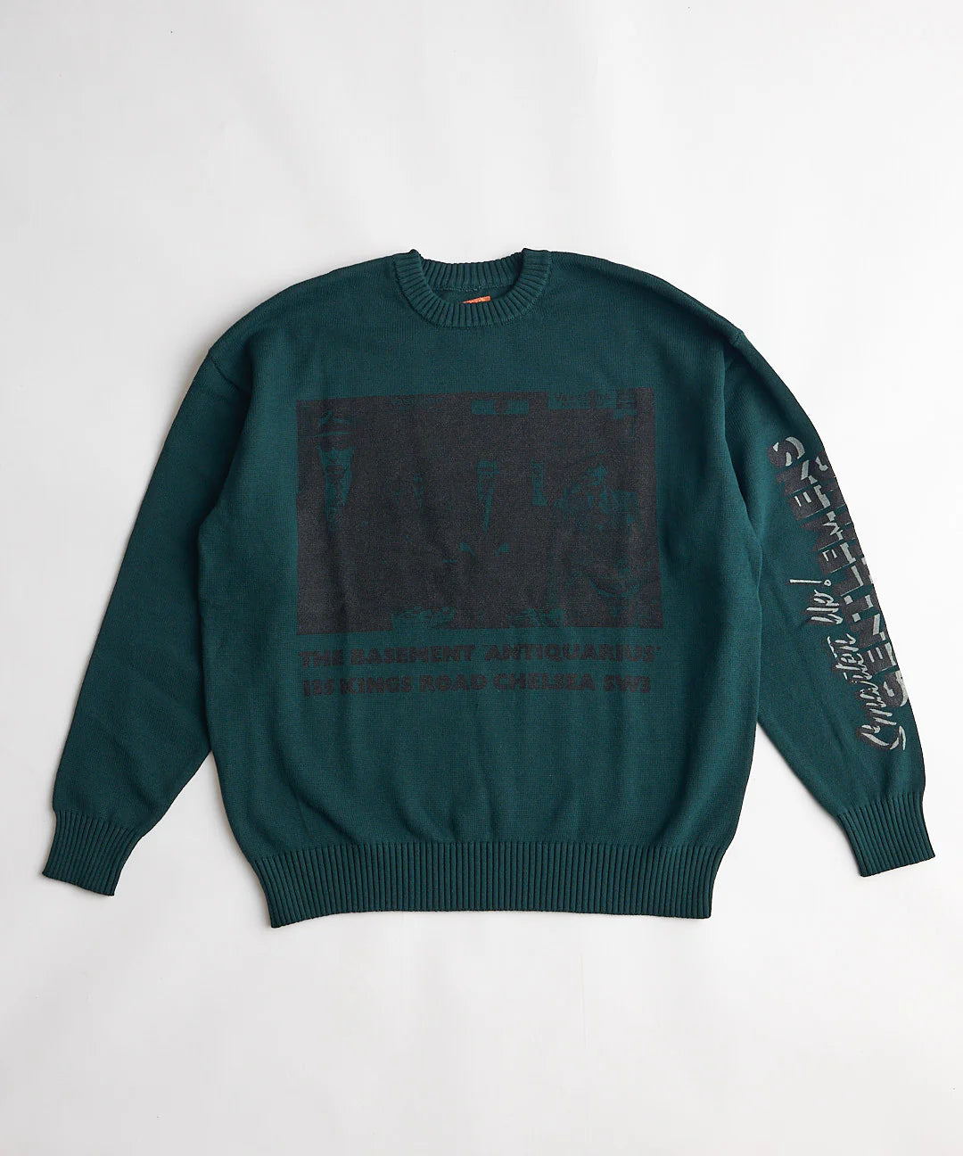 ACME ATTRACTIONS COTTON KNIT SWEATER (GREEN)