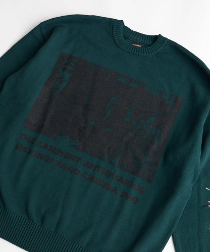 ACME ATTRACTIONS COTTON KNIT SWEATER (GREEN)