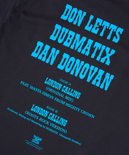 LONDON CALLING S/S TEE (CHARCOAL)