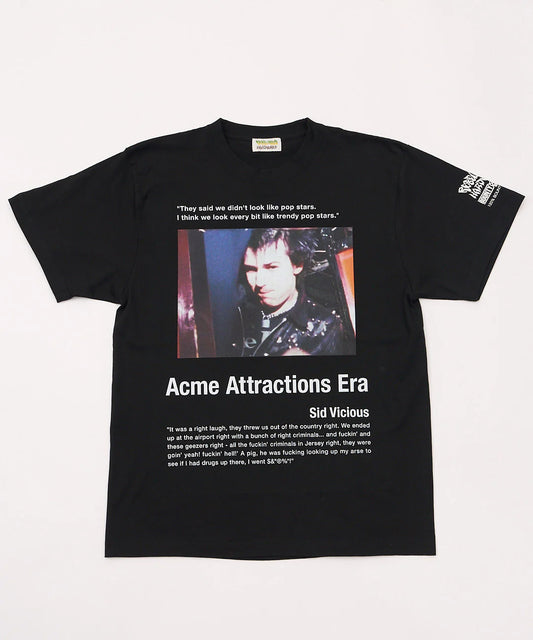 SID VICIOUS S/S TEE (BLACK)