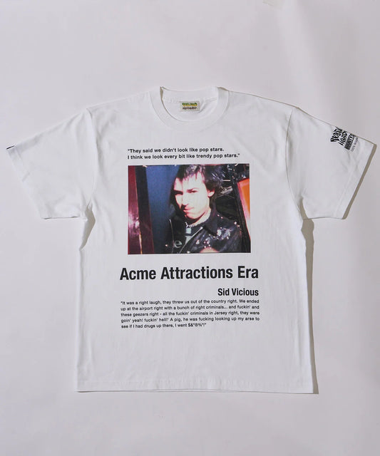 SID VICIOUS S/S TEE (WHITE)