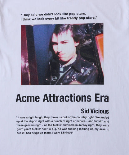 SID VICIOUS S/S TEE (WHITE)