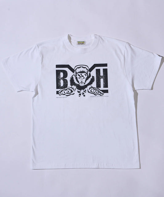 BH×RDH LOGO S/S TEE (WHITE)