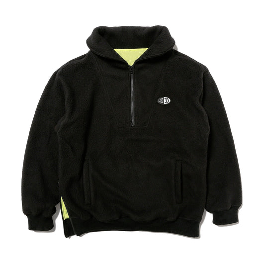 VENTILATION BOA FLEECE HALF ZIP (BLACK)