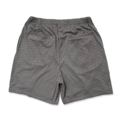 JACQUARD SHORTS (GRAY)