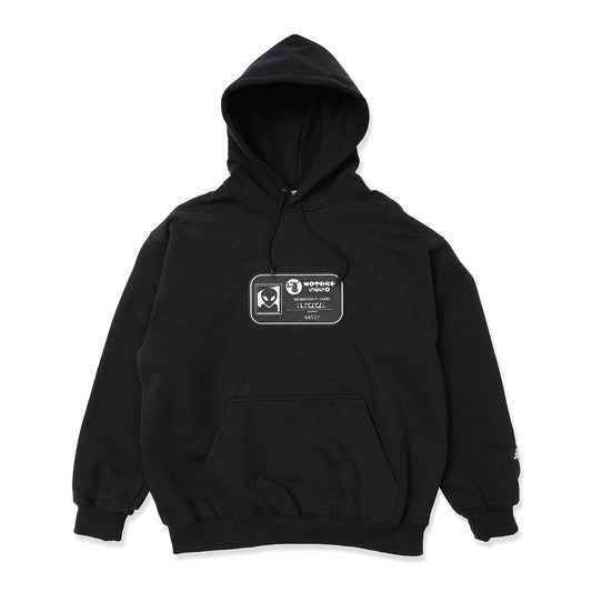 PULLOVER HOODIE ALIEN (BLACK)