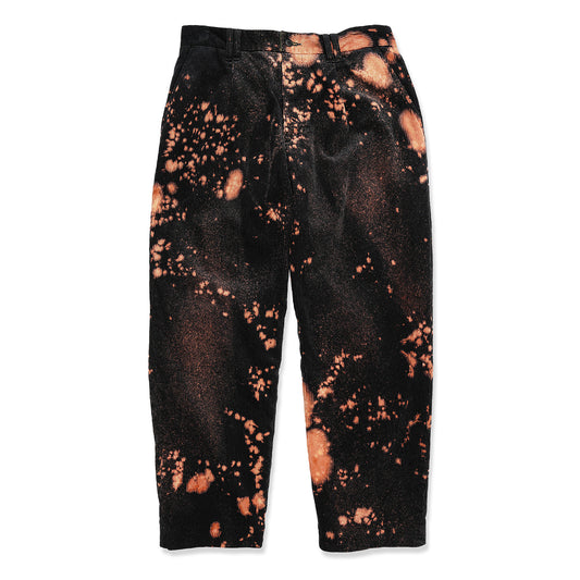 TIE DYE CORDUROY PANTS (BLACK)