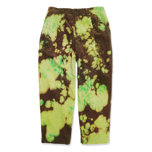 TIE DYE CORDUROY PANTS (L.GREEN)