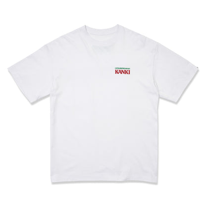 S/S PRINT TEE (CREAM SODA)WHITE