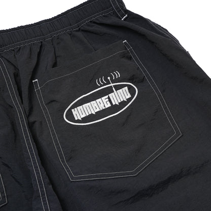 NYLON SHORTS (BLACK)