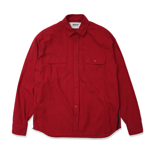 VENTILATION FLANNEL SHIRT PLAIN