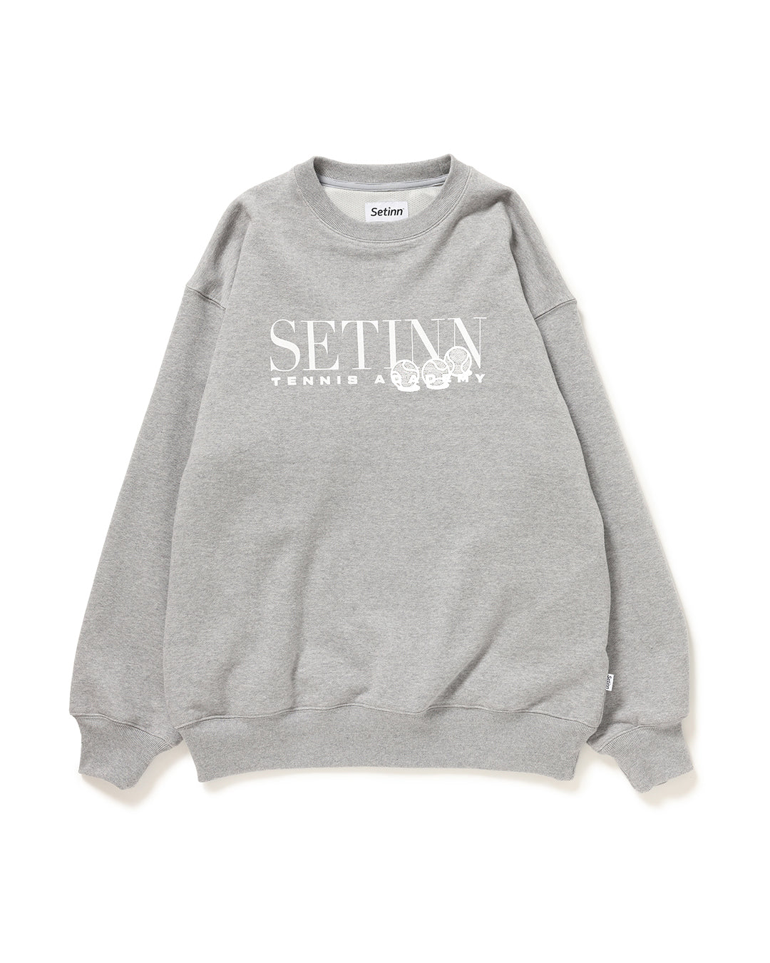 ACADEMY CREW SWEAT (GRAY)