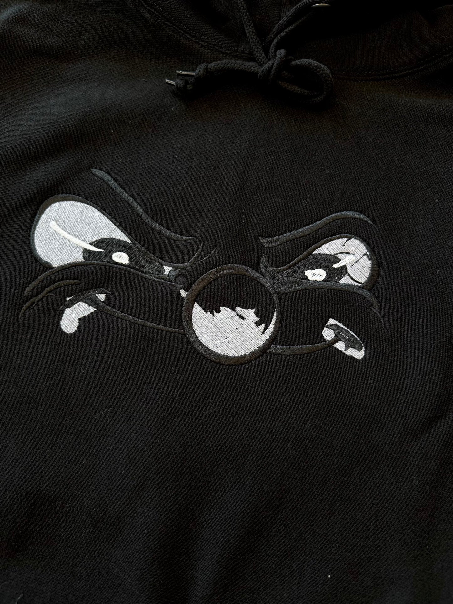 Devil boy face Hoodie (BLACK)