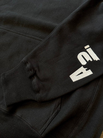 Devil boy face Hoodie (BLACK)