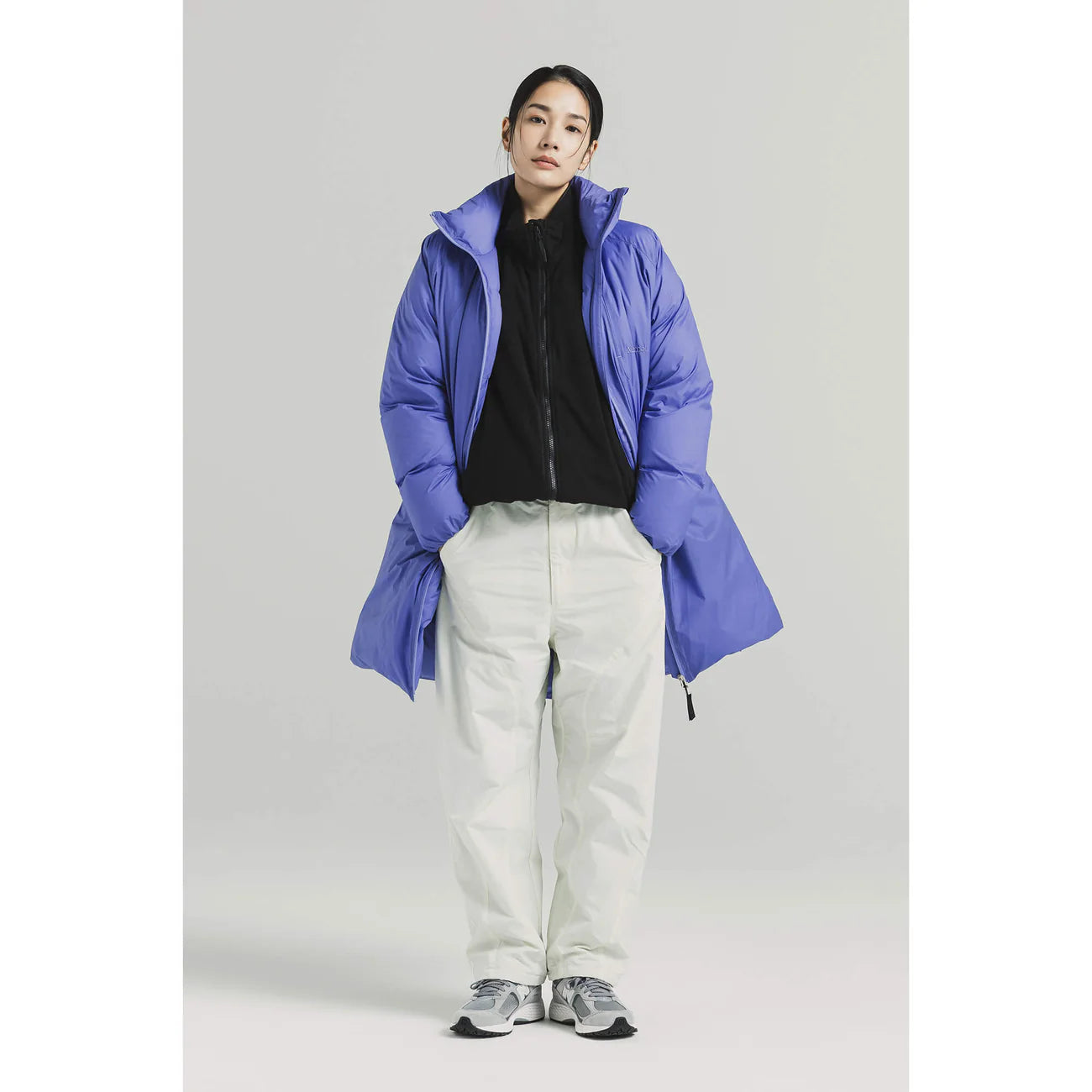 750FP Vertical Long Down Jacket