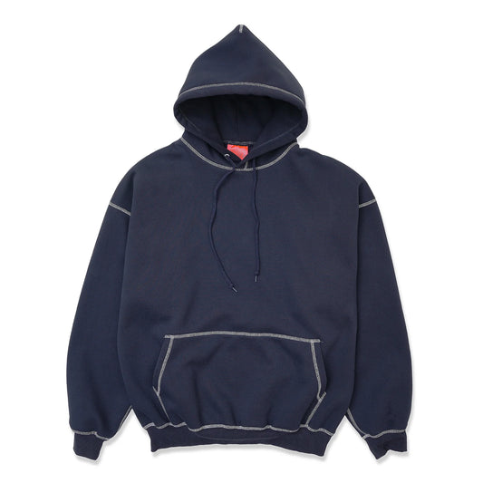 NAVY NOT BASIC HOODIE