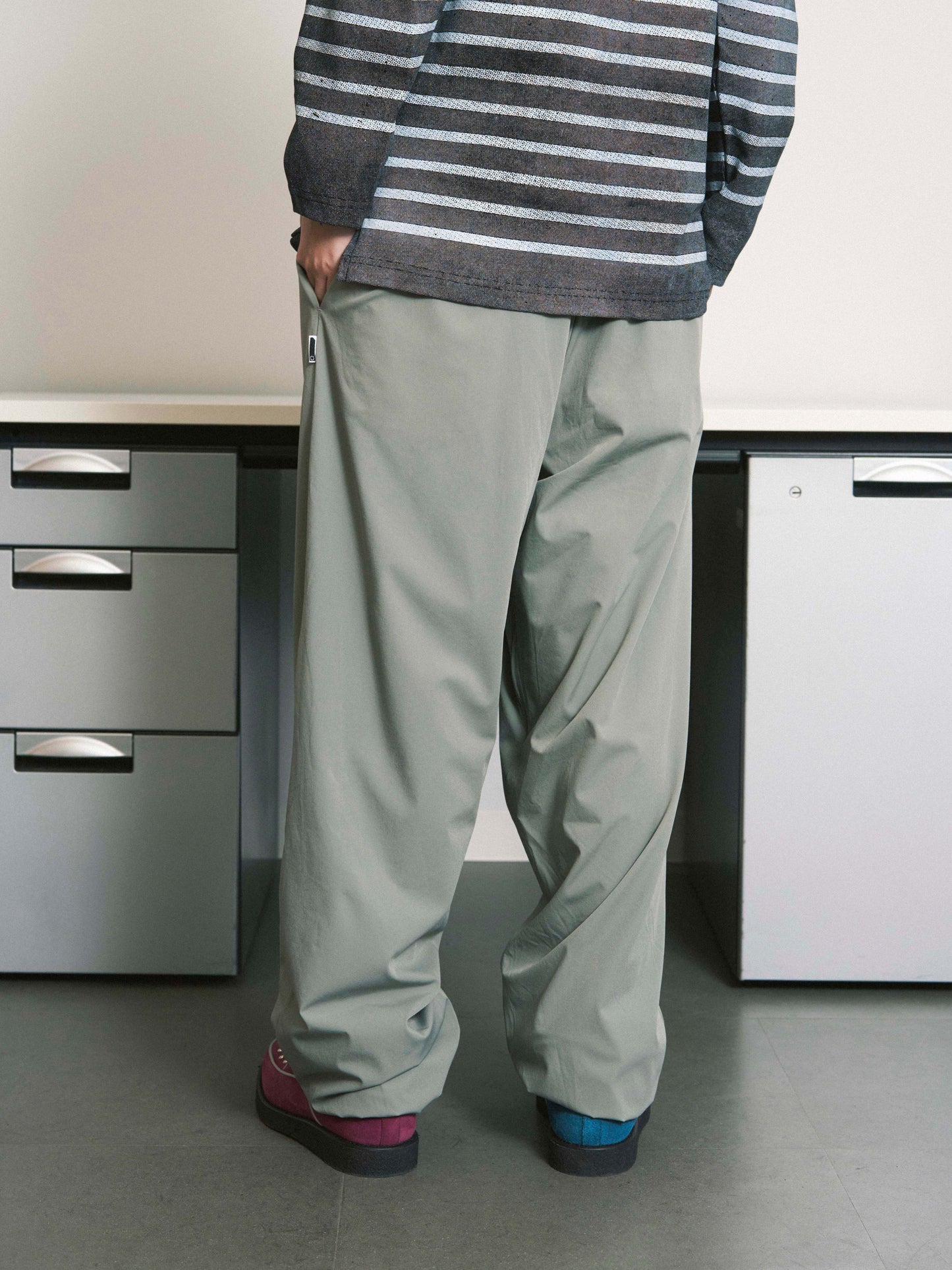 CUSHY FLEECE PANTS (GREY)