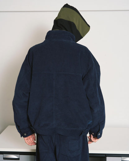 TRAD CORD JACKET (NAVY)