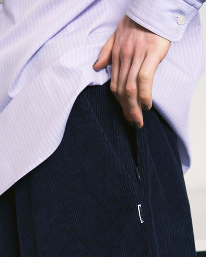HAMBLETON PANTS CORD (NAVY)