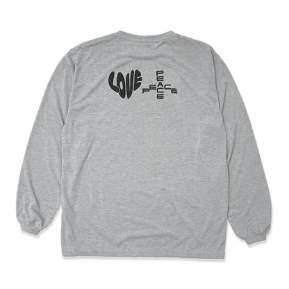 POCKET LS TEE (L&P) ASH GREY