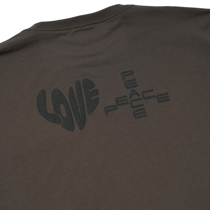 POCKET LS TEE (L&P) DARK GREY