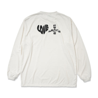 POCKET LS TEE (L&P) OFF WHITE