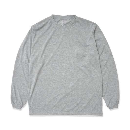 POCKET LS TEE (VITAL) ASH GREY