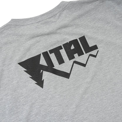 POCKET LS TEE (VITAL) ASH GREY