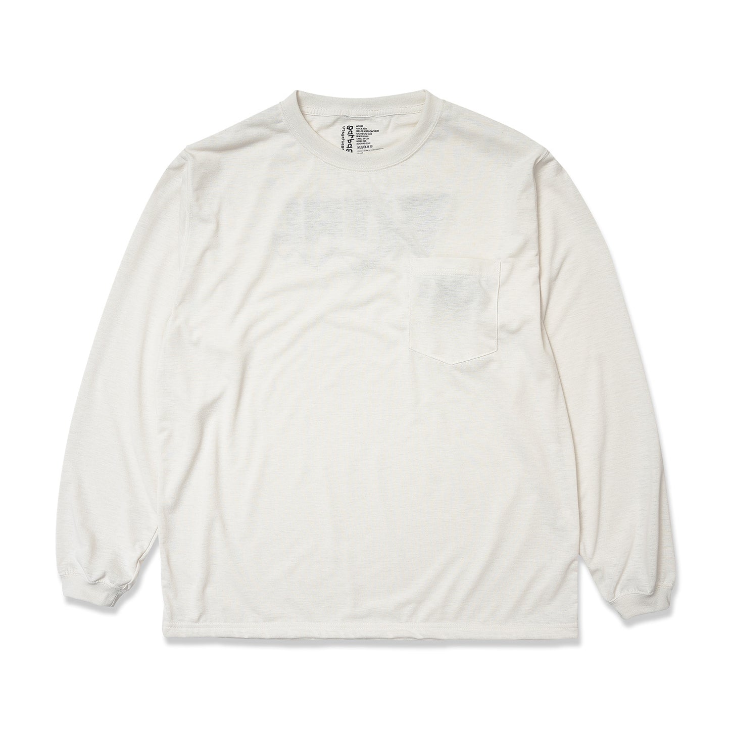 POCKET LS TEE (VITAL) OFF WHITE