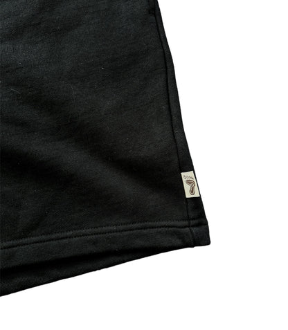 BASIC SWEAT SHORTS (BLACK)