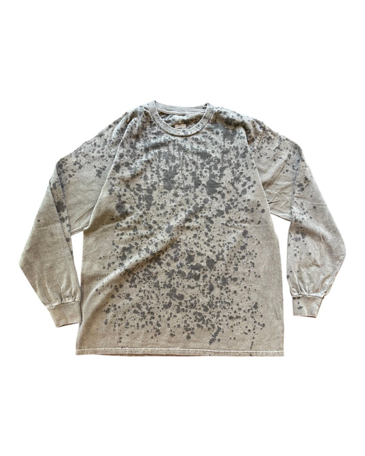 LS Tee / RAINDROPS (OLIVE)