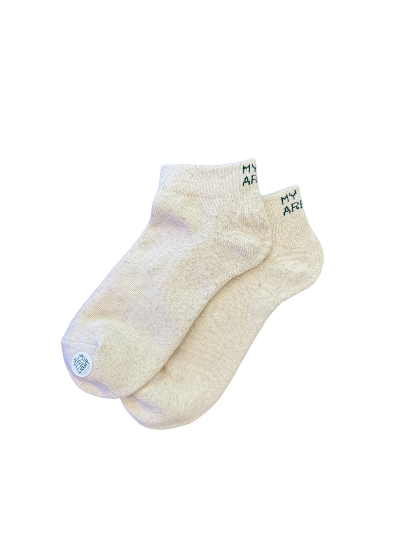 LIGHTNESS ANKLE SOCKS (LINEN BEIGE)