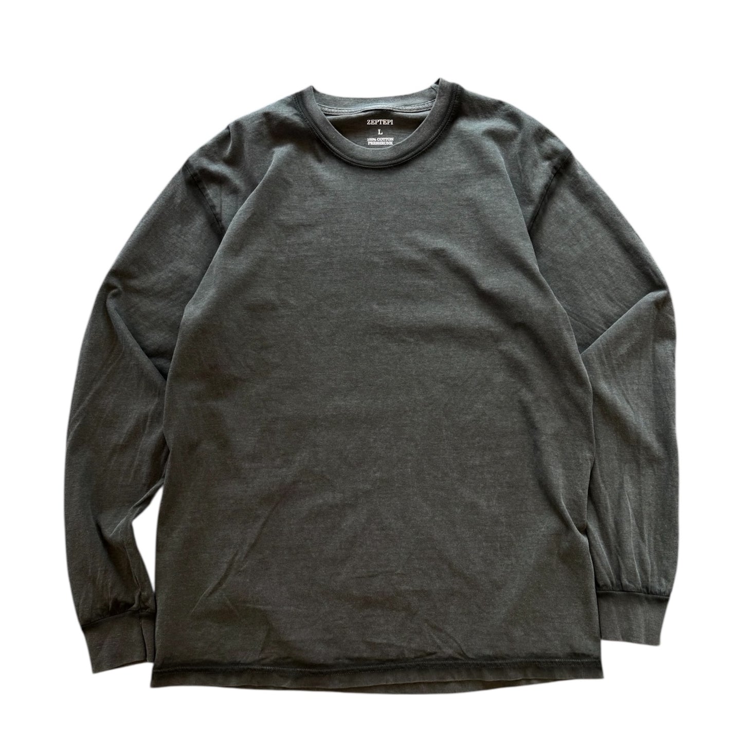 LS TEE / THE / SEAMLINE (BLACK)