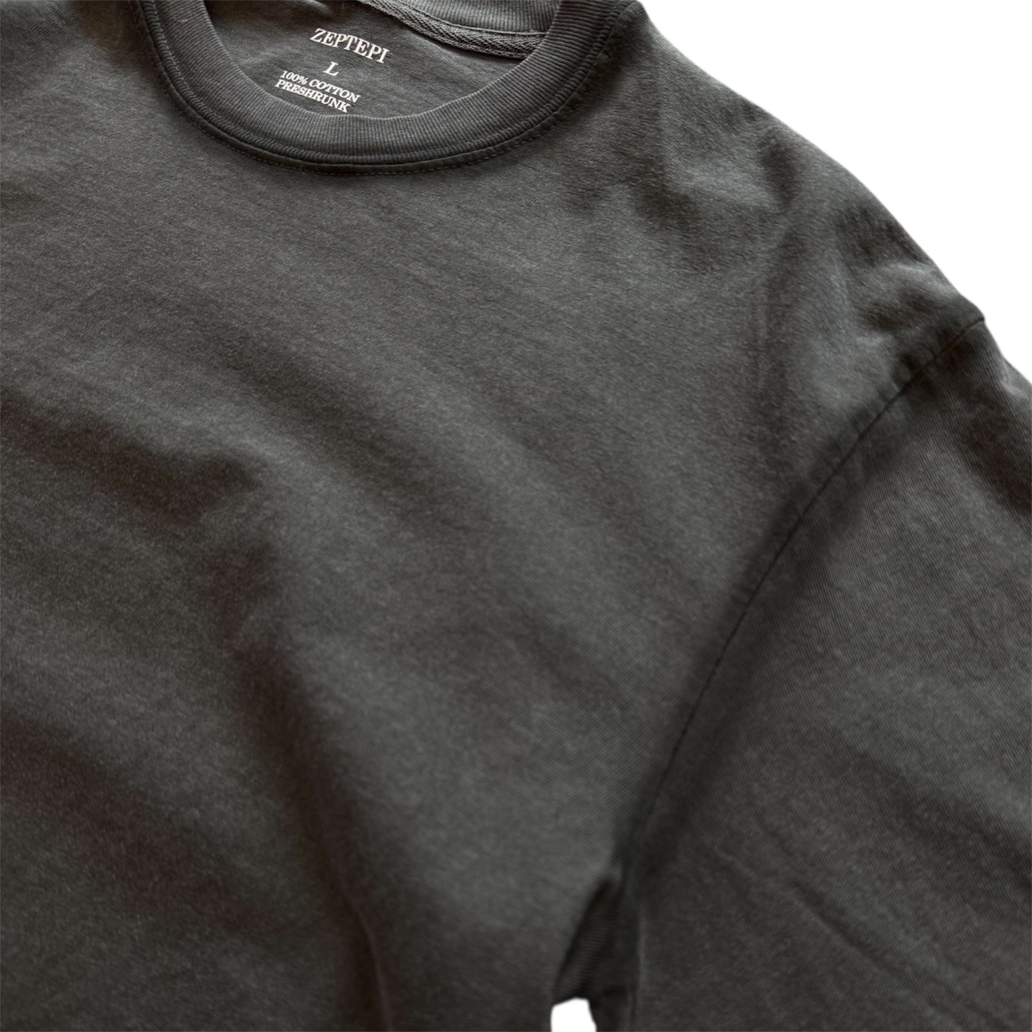 LS TEE / THE / SEAMLINE (BLACK)