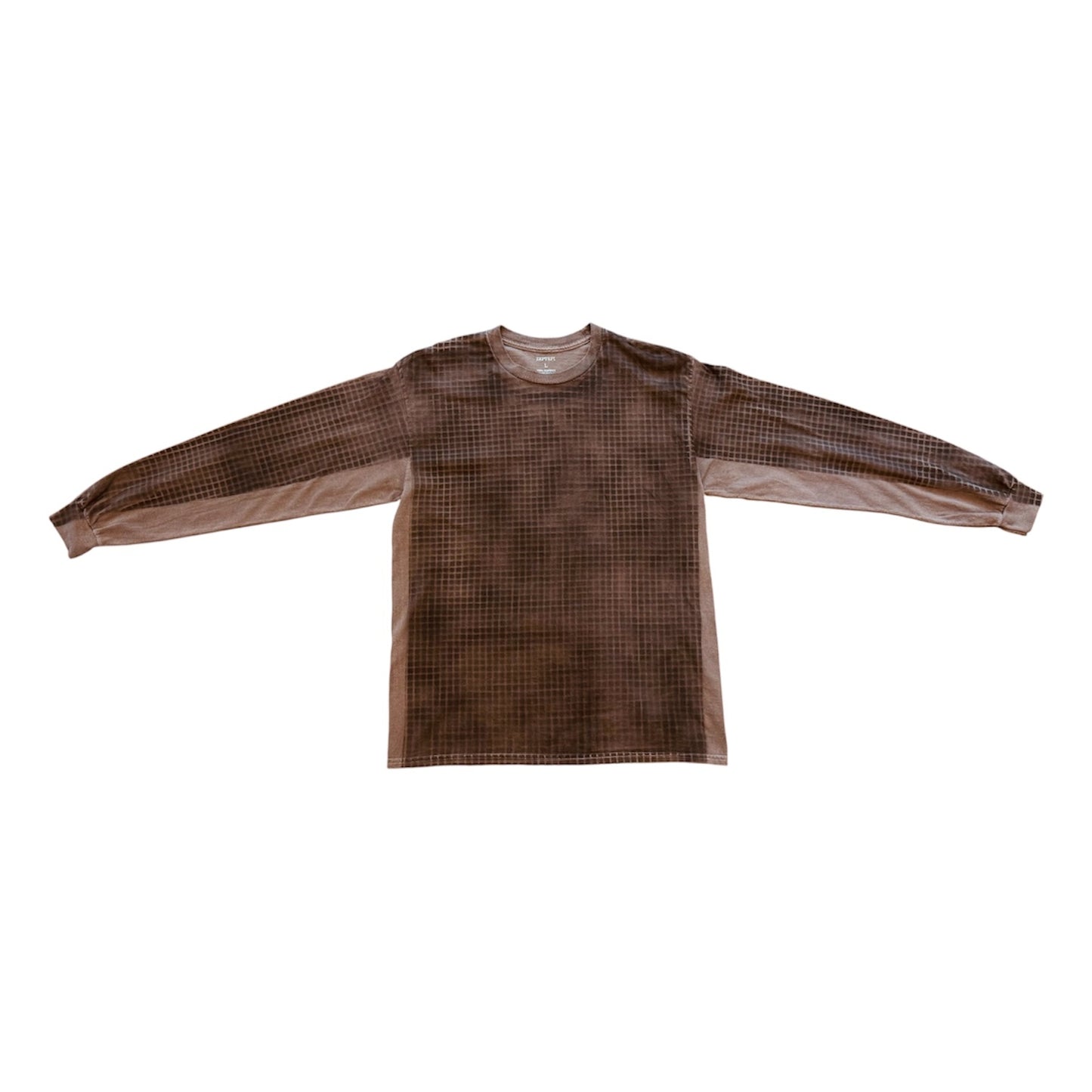 LS TEE / GRID CAMO