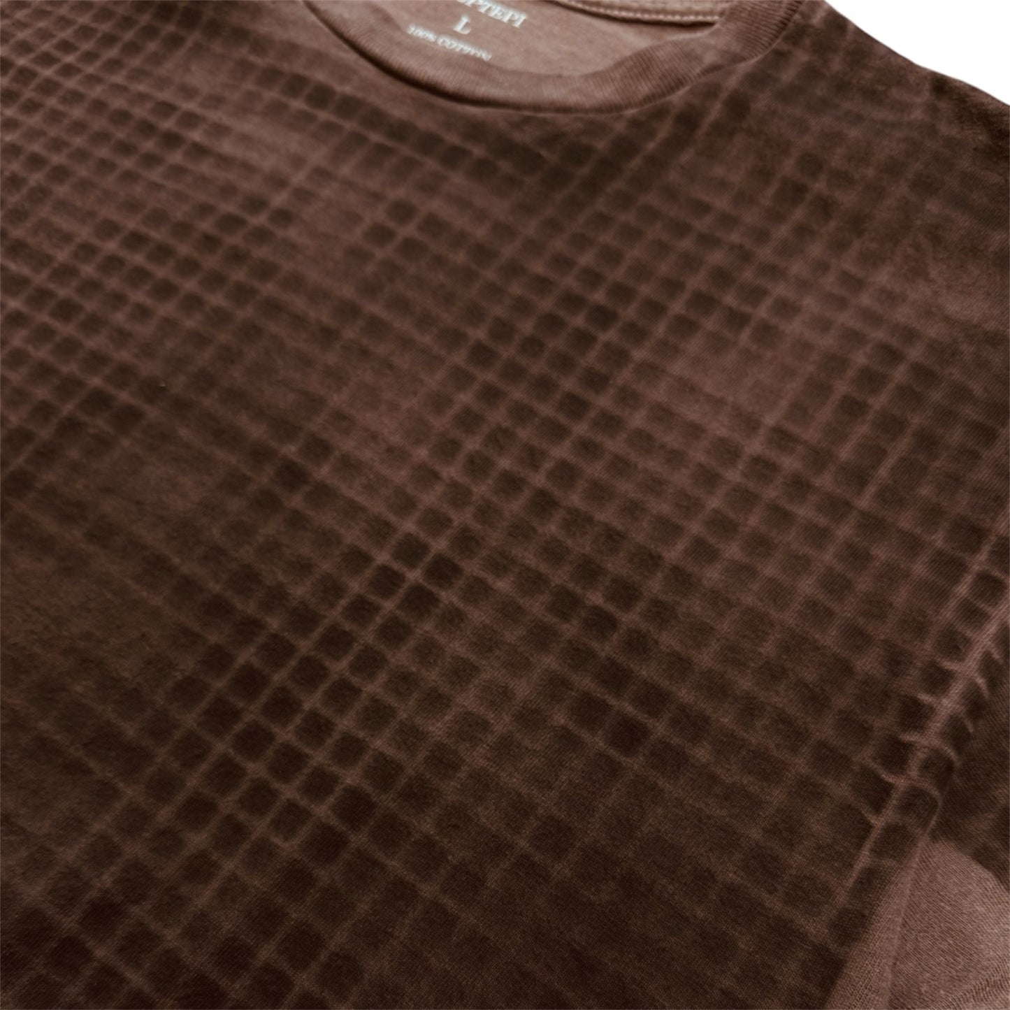 LS TEE / GRID CAMO