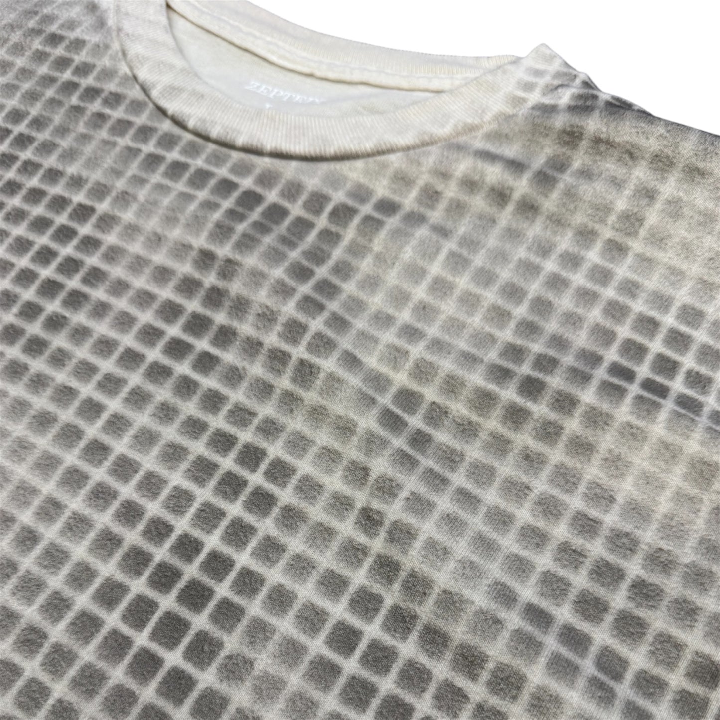 LS TEE / GRID CAMO