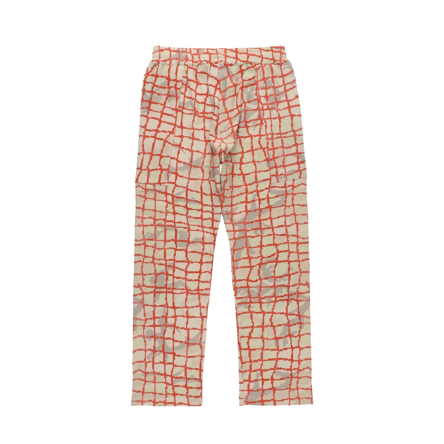 NET WAFFLE PANTS (RED NET)